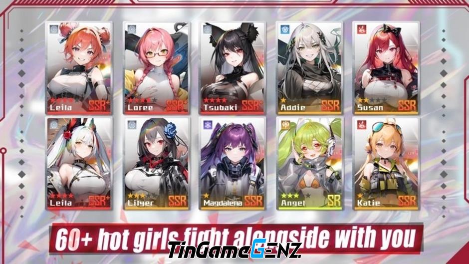 Apex Girls - Trò chơi gacha hấp dẫn thu hút sự quan tâm của game thủ!