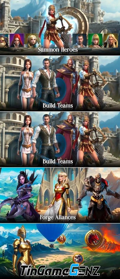 Arcane Heroes: Warbound - Game hành động RPG trong thế giới phép thuật chiến loạn