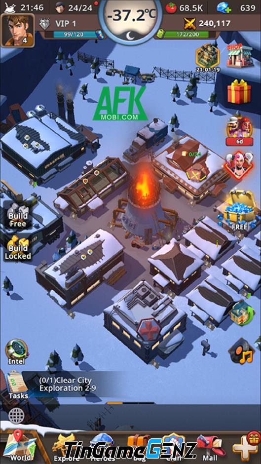 Arctic Wild: Thế giới hậu tận thế độc đáo với băng tuyết và zombie