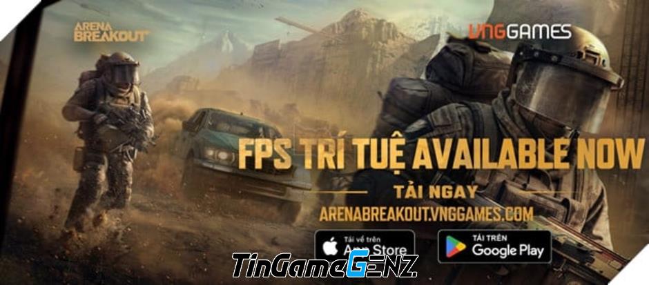 "Arena Breakout Đứng Top 1 App Store Sau Chưa Đầy 24 Giờ Ra Mắt"