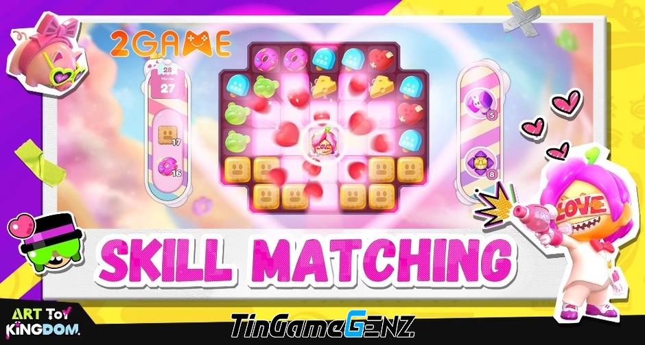 Art Toy Kingdom - Trò chơi match-3 đồ chơi cực xịn