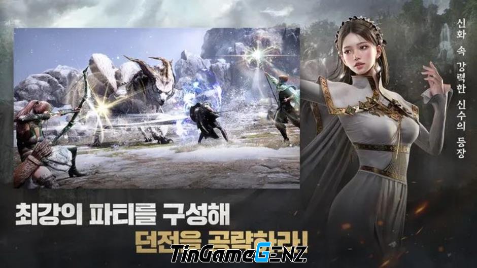 Arthdal ​​Chronicles: Three Powers - Game nhập vai giả tưởng đang mở đăng ký trước trên di động.