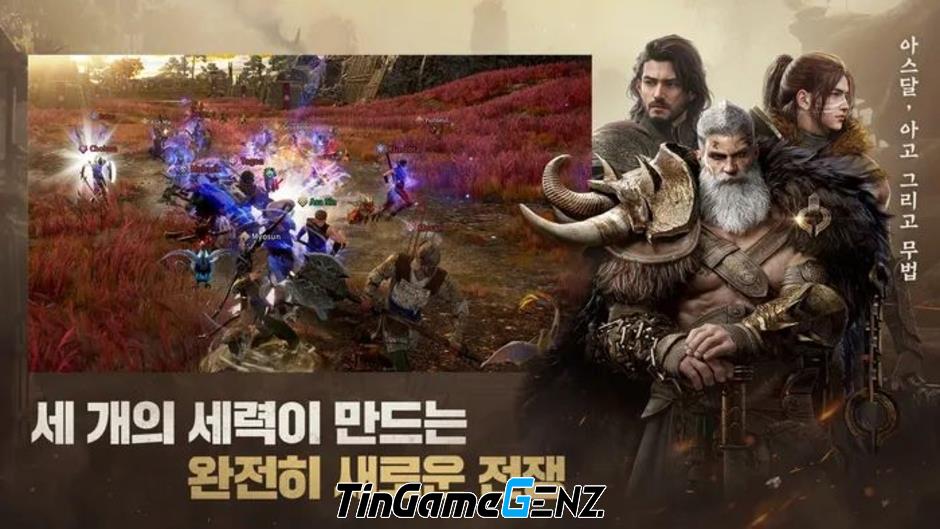 Arthdal ​​Chronicles: Three Powers - Game nhập vai giả tưởng đang mở đăng ký trước trên di động.