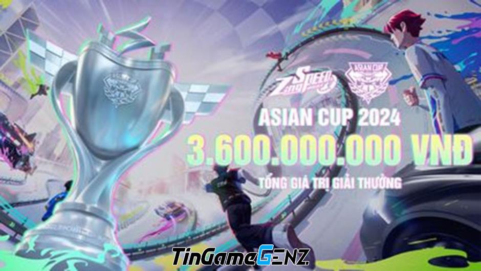 Asian Cup 2024: Giải ZingSpeed Mobile châu Á Đông Nam Á bắt đầu