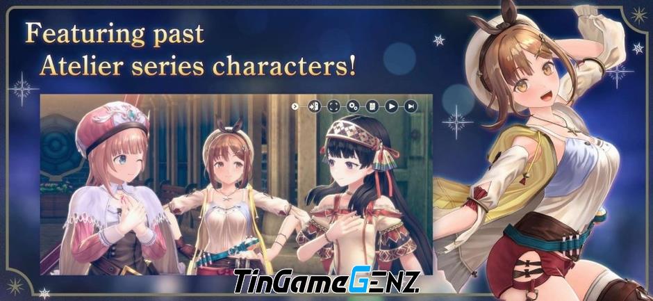 Atelier Resleriana - Game nhập vai anime đa nền tảng phát hành toàn cầu