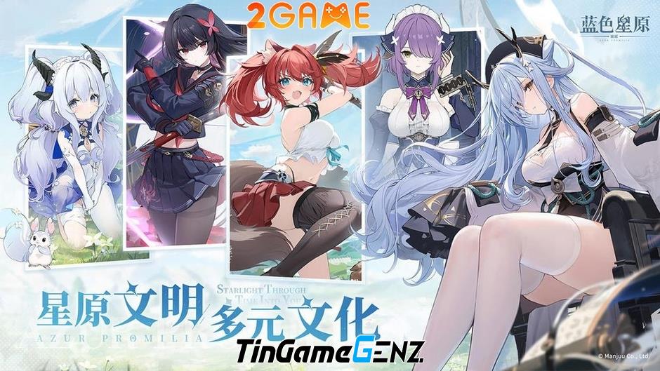 Azur Promilia: Game mới từ nhà phát triển Azur Lane, chính thức cạnh tranh với Genshin Impact