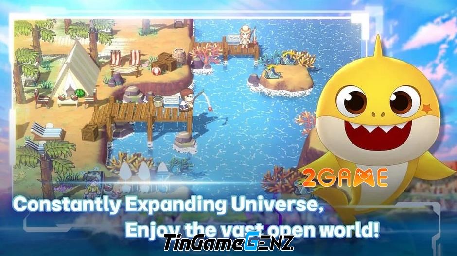 Baby Shark Universe – Game phiêu lưu di động dựa trên phim hoạt hình nổi tiếng mở đăng ký trước