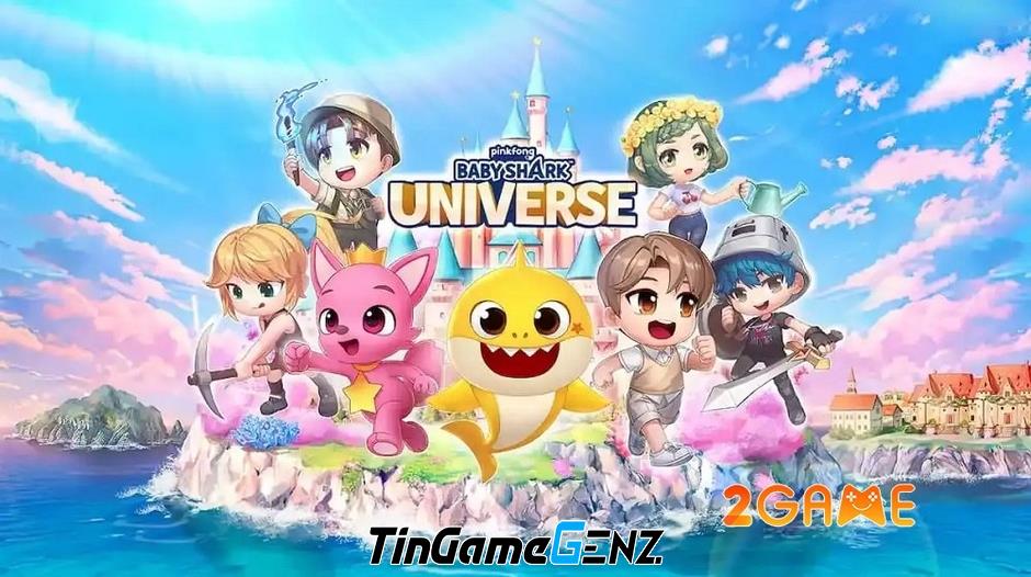 Baby Shark Universe – Game phiêu lưu di động dựa trên phim hoạt hình nổi tiếng mở đăng ký trước