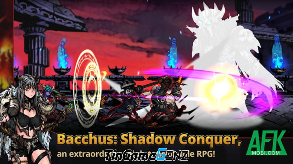 Bacchus Shadow Conquer: Kết hợp hoàn hảo giữa chiến thuật và hành động!