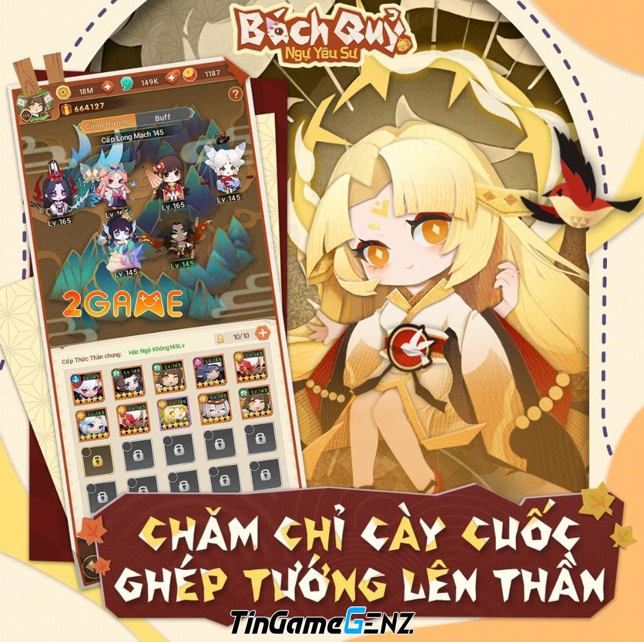 Bách Quỷ Ngự Yêu Sư - Game Idle RPG siêu dễ thương chuẩn bị ra mắt tại Việt Nam