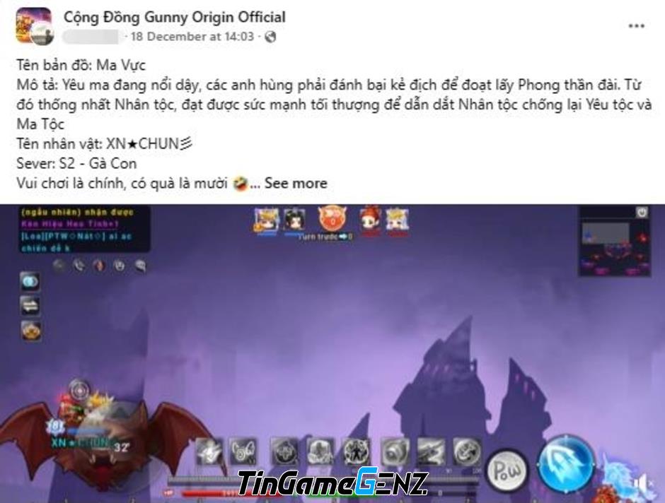 Bài học quý giá từ livestream Gunny Origin của ThếAnh96: Canh góc nhớ đời.