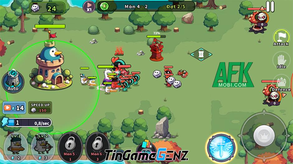 Bảo Vệ Vương Quốc Cùng Những Chú Vịt Trong Game Phòng Thủ What Duck: Defense!