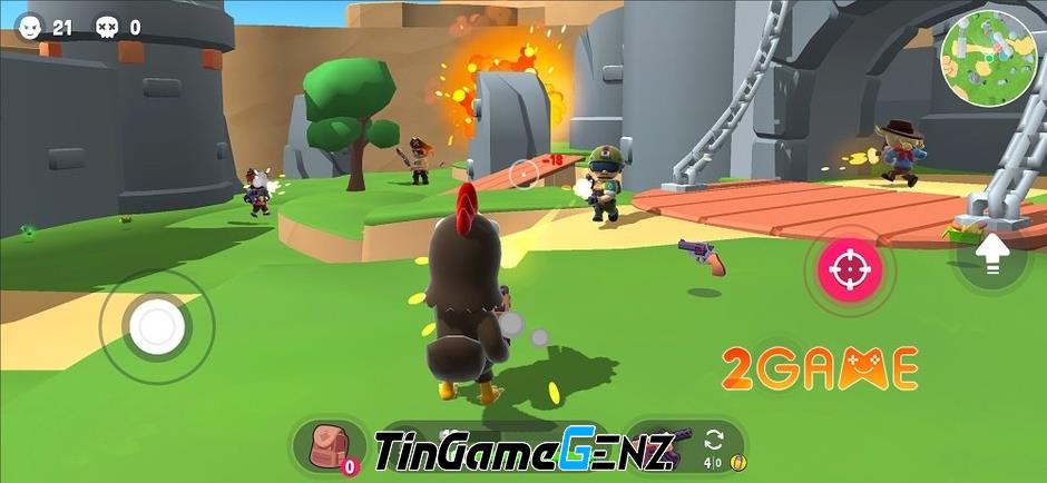 Battle Guys: Royale - Game bắn súng mới từ Stumble Guys đang chờ bạn thử nghiệm trên Android