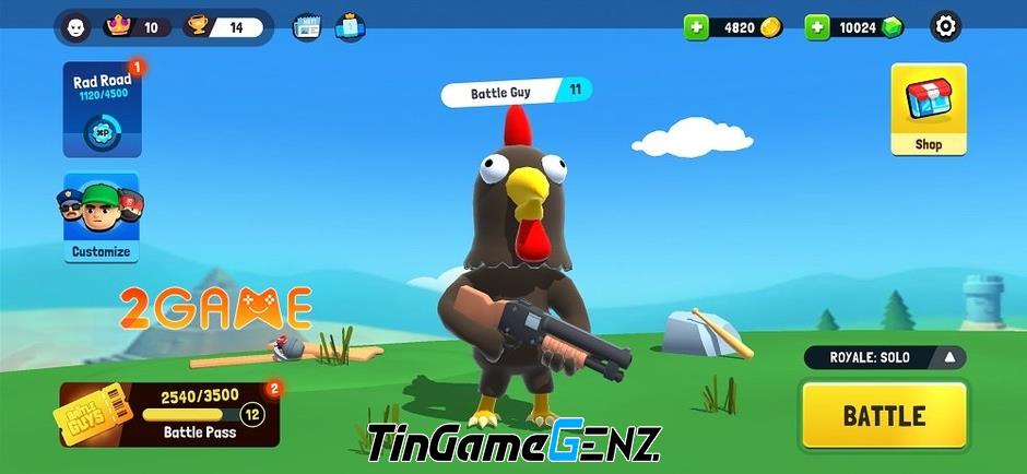 Battle Guys: Royale - Game bắn súng mới từ Stumble Guys đang chờ bạn thử nghiệm trên Android