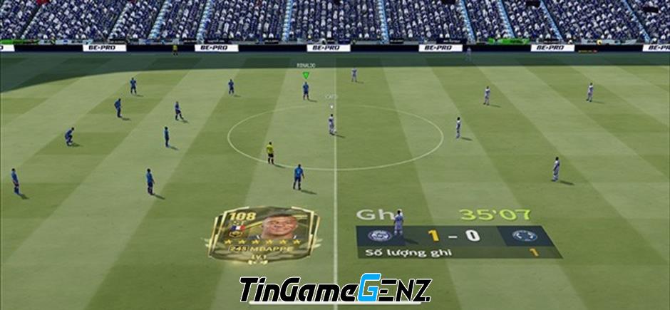 Be A Pro: Football VTC - Game bóng đá chân thật nhất trên mobile đã ra mắt