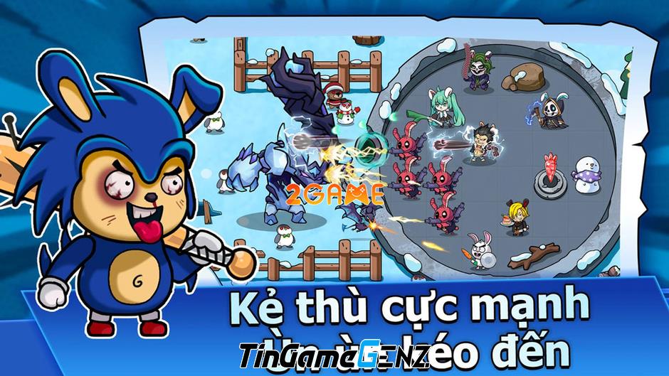 Biệt đội Thỏ: TD 2077 - Game chiến thuật hỗ trợ tiếng Việt đầy đủ