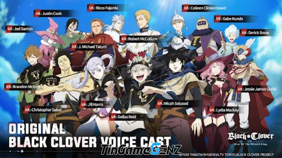 Black Clover M: Trỗi Dậy Của Pháp Sư - Game hành động RPG mới trên Android và IOS