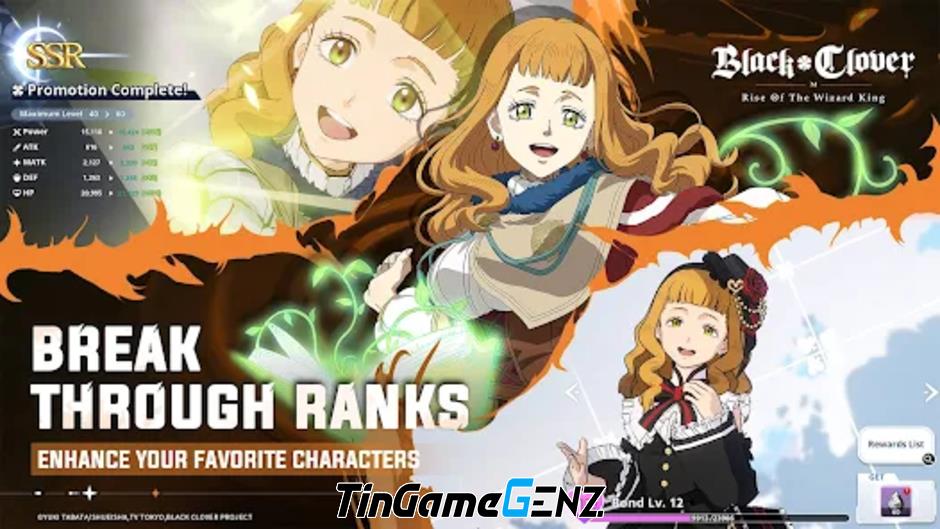 Black Clover M: Trỗi Dậy Của Pháp Sư - Game hành động RPG mới trên Android và IOS