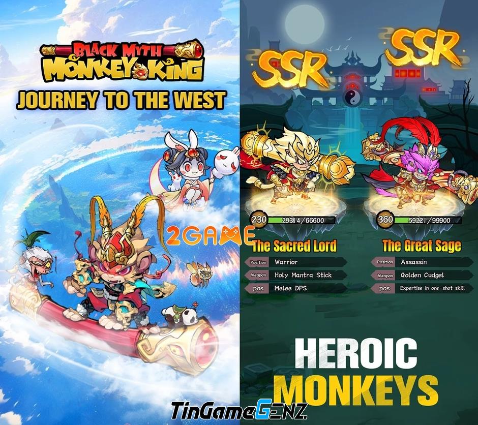 Black Myth: Monkey King – Game Idle siêu hài từ Dreamstar Network