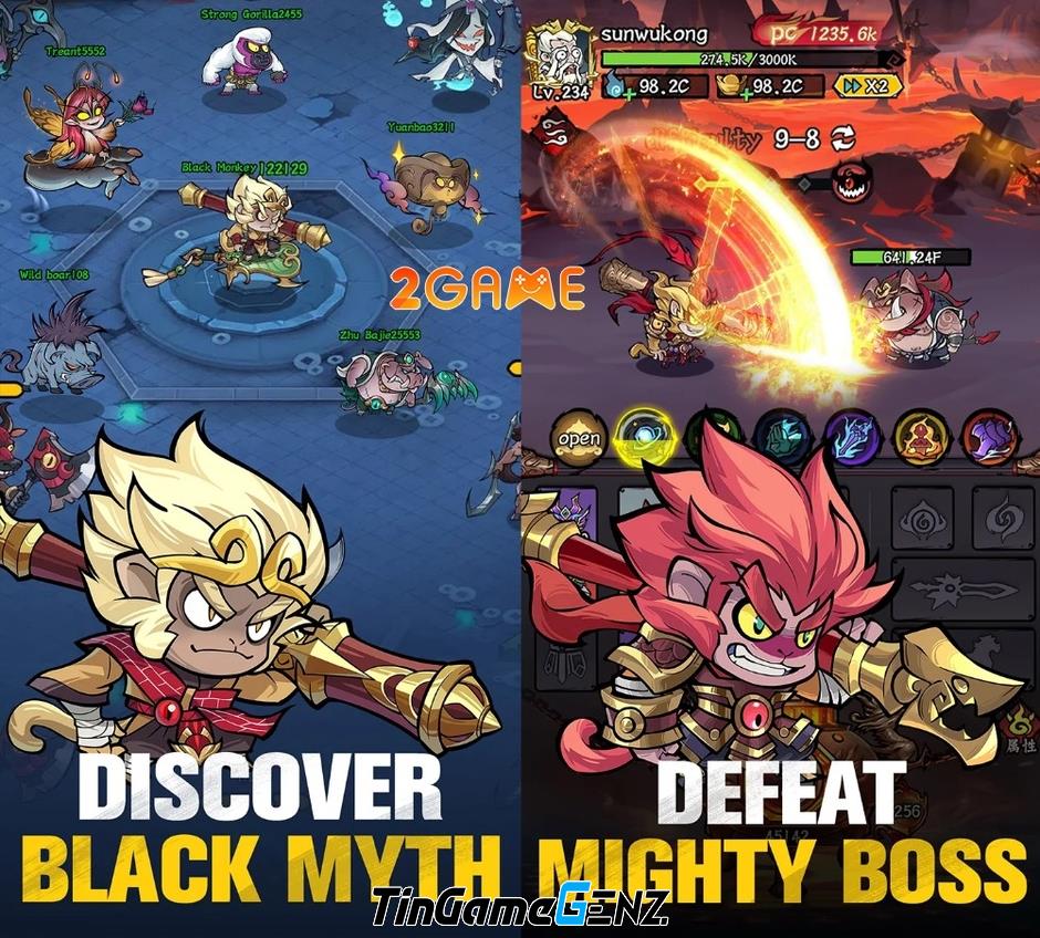 Black Myth: Monkey King – Game Idle siêu hài từ Dreamstar Network