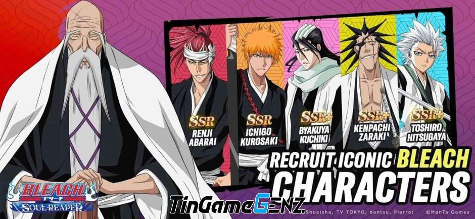 BLEACH Soul Reaper: Trò chơi chính thức từ thương hiệu Bleach