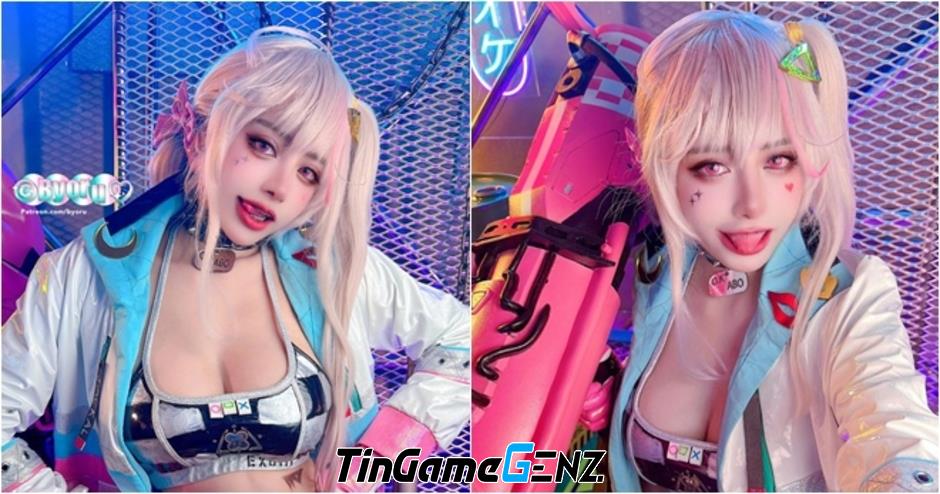 Bộ ảnh cosplay Jackal trong Goddess of Victory: Nikke của hotgirl Byoru