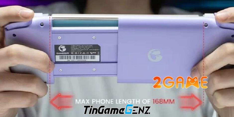 Bộ điều khiển GameSir X2s cho điện thoại di động: nhỏ gọn và chất lượng cao