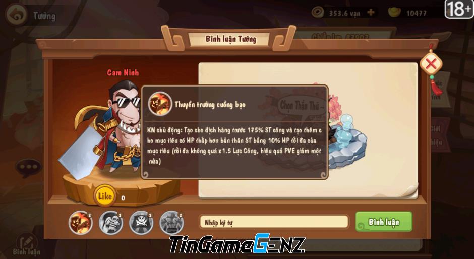 Bộ kỹ năng dàn tướng mạnh nhất 3Q Tí Nị - Game Tam Quốc sẽ ra mắt vào ngày 31/1