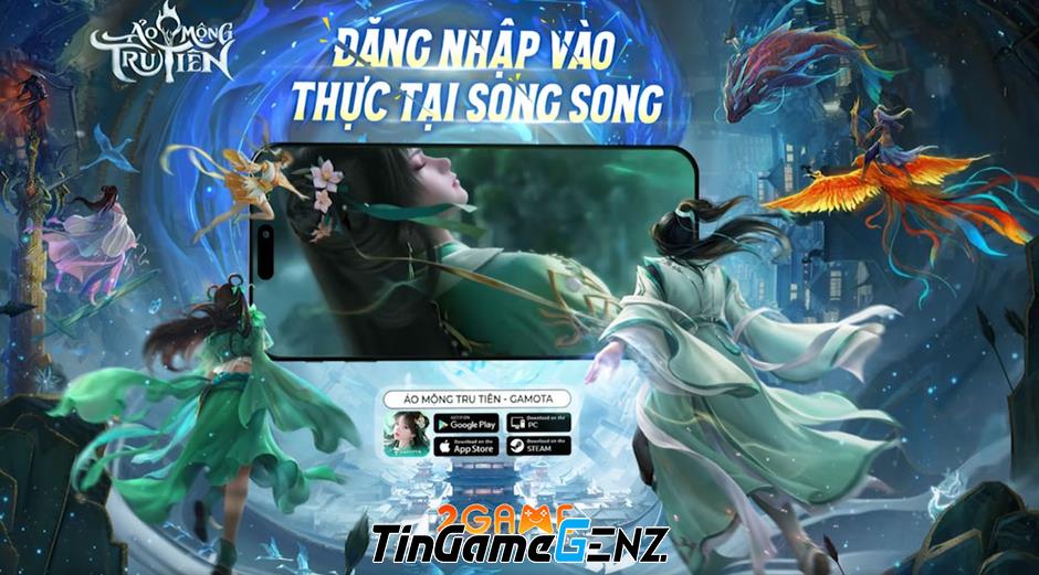 Bom tấn game MMORPG Ảo Mộng Tru Tiên của Perfect World sẽ sớm ra mắt tại Việt Nam