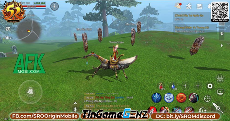 Bom tấn game nhập vai di động Silkroad Online Origin Mobile đã được tiết lộ