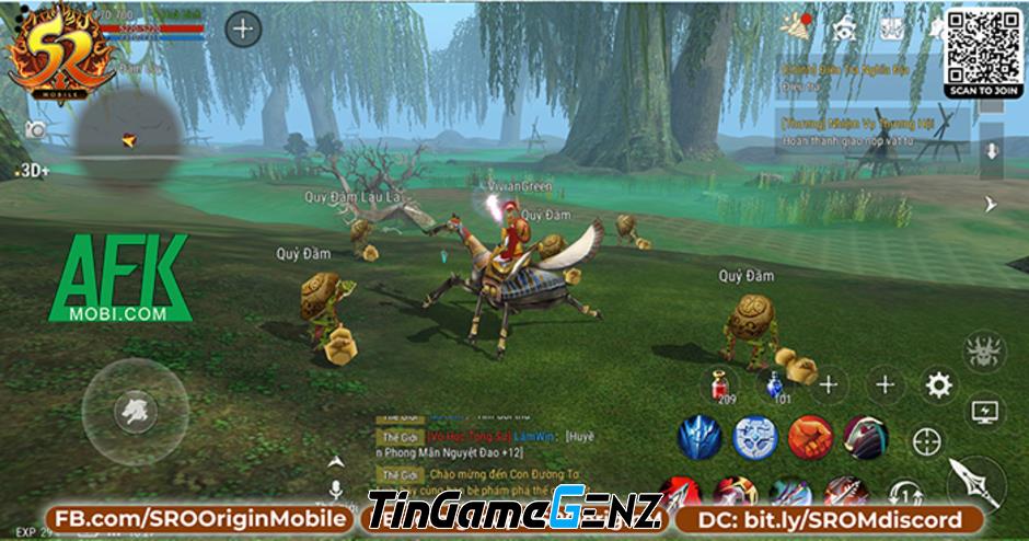 Bom tấn game nhập vai di động Silkroad Online Origin Mobile đã được tiết lộ