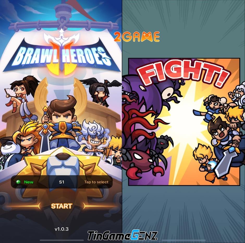 Brawl Heroes 2: Chiến đấu cùng các anh hùng đa vũ trụ chống quái vật