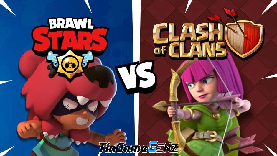 Brawl Stars vượt qua Clash of Clans trong số lượng người chơi