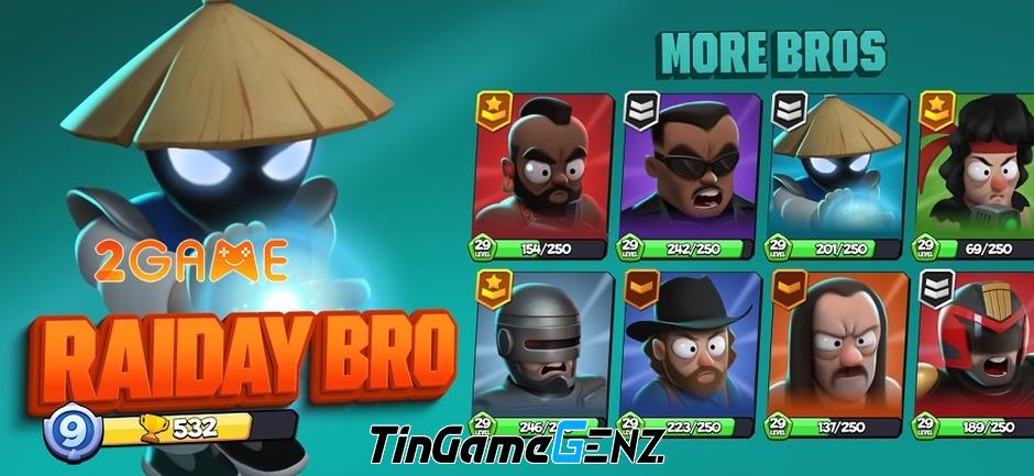 Bro Royale - Game bắn súng MOBA hấp dẫn đã mở đăng ký trước