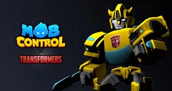 Bumblebee gia nhập đội chiến trong Mob Control để phòng thủ tháp