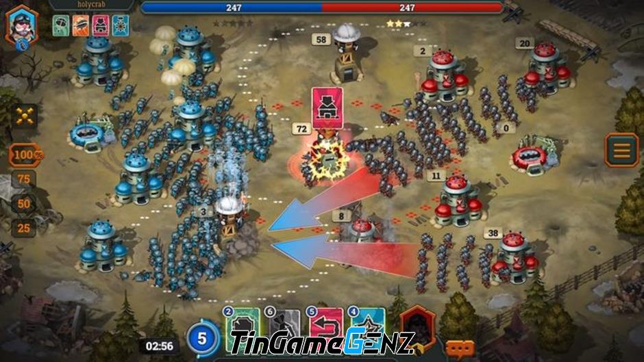 Bunker Wars: Chiến lược thời gian thực trong Thế chiến 1 sắp ra mắt