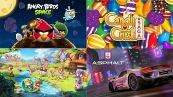 Các game di động như Angry Birds đưa người chơi trở về quá khứ