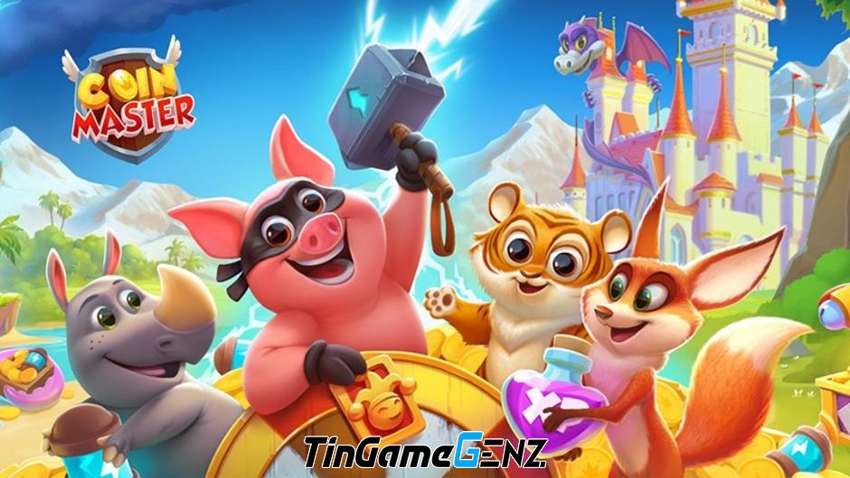 Cách hack Coin Master để có vô hạn Spin, link và Coin ngày 8/1/2024 trên Android và IOS