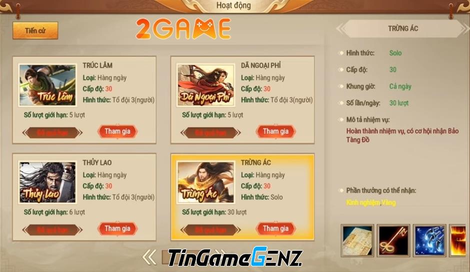 Cách kiếm vàng nhanh trong game Thần Long Mobile