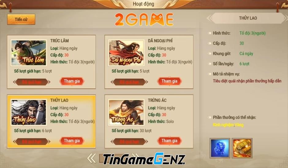 Cách kiếm vàng nhanh trong game Thần Long Mobile