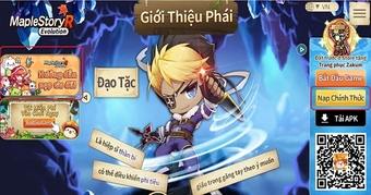 Cách nạp MapleStory R: Evolution nhanh chóng và dễ dàng