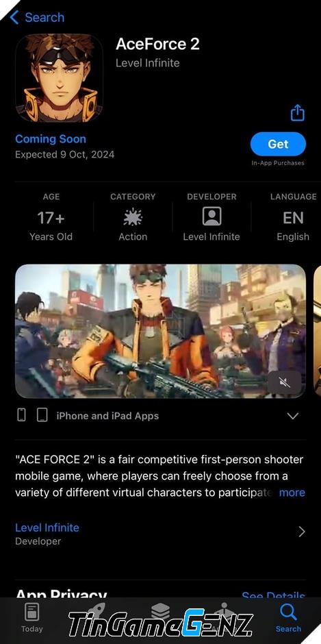 Cách tải game Ace Force 2 - bom tấn FPS mới từ Tencent