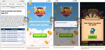 Cách tăng Spin Coin Master miễn phí 2023