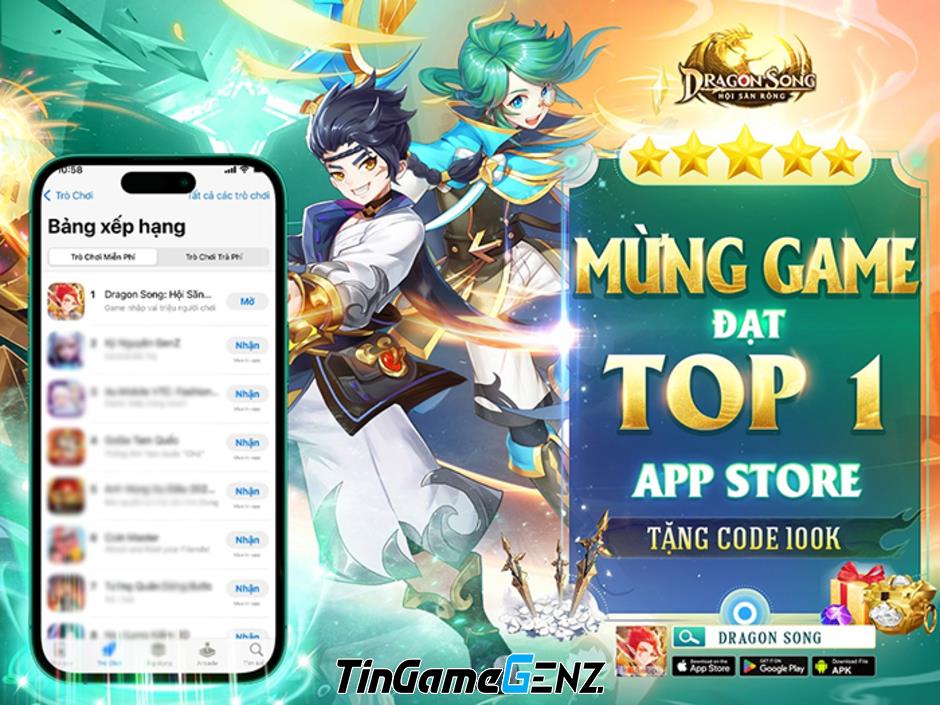 Cách tăng sức mạnh chiến đấu dễ dàng trong game Dragon Song: Hội Săn Rồng