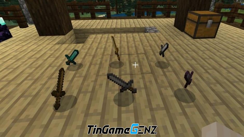 Cách tạo thanh kiếm trong Minecraft năm 2024