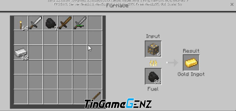 Cách tạo thanh kiếm trong Minecraft năm 2024