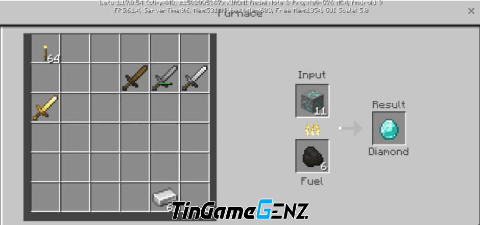 Cách tạo thanh kiếm trong Minecraft năm 2024