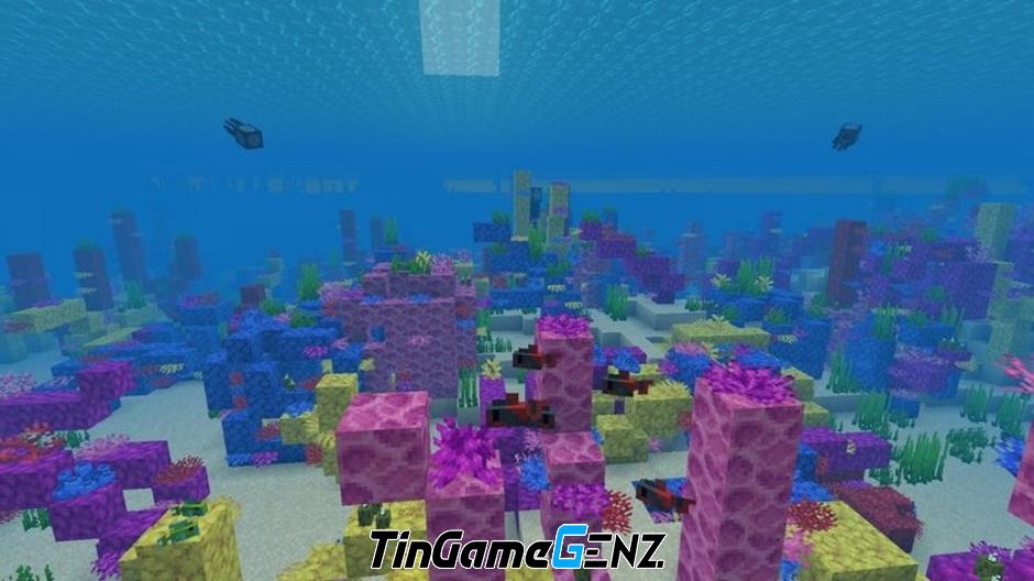 Cách thu thập và sử dụng Rạn San Hô trong Minecraft