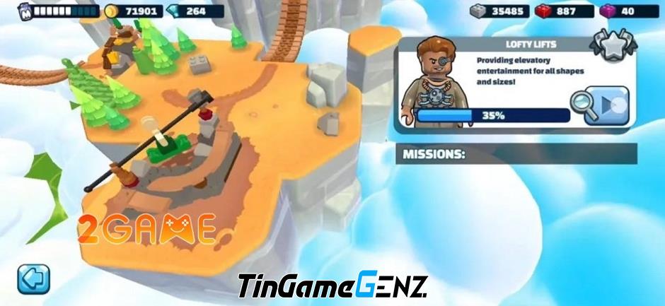 Cách vượt địa hình khó trong LEGO Hill Climb Adventures