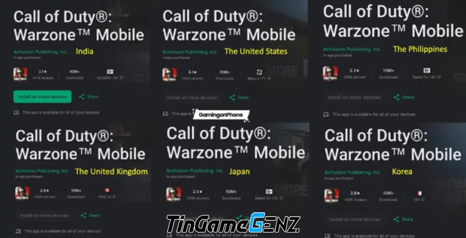 Call of Duty: Warzone Mobile gây sốt với doanh thu hơn 5 tỷ đồng chỉ sau 1 ngày ra mắt